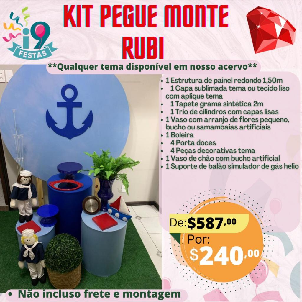 Kit Pegue Monte Rubi - Marinheiro - i9festas