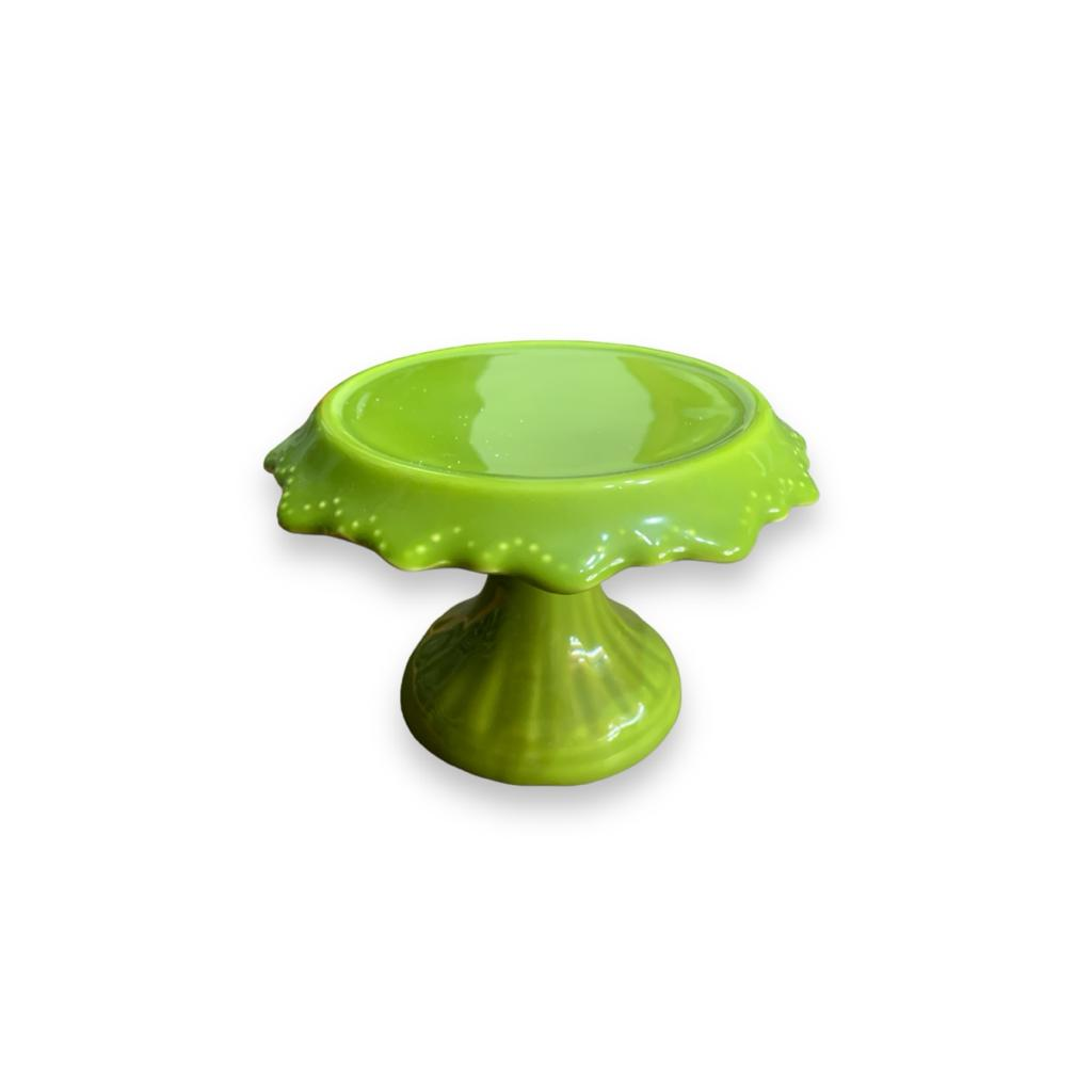 Porta Doces Babado Pp - Verde Abacate - Verde Abacate - i9festas
