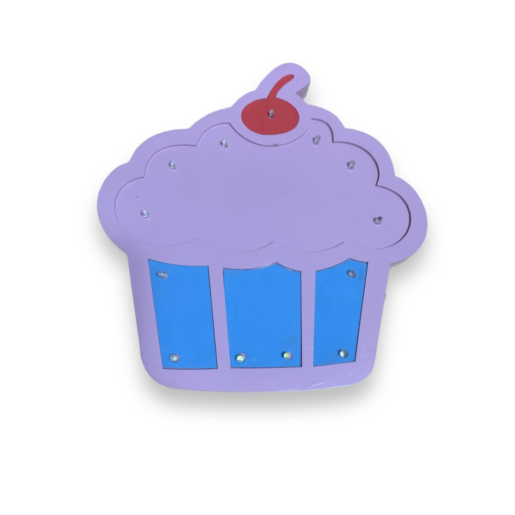 Luminoso Cupcake - Azul - i9festas