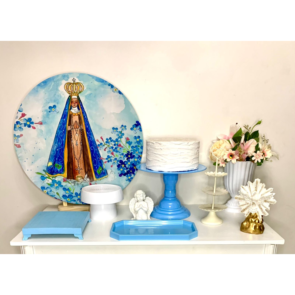 Kit Pegue Monte Mini Festa - Nossa Senhora - i9festas