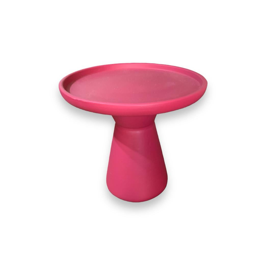 Porta Doces Cone P - Pink Fosco - Pink - i9festas