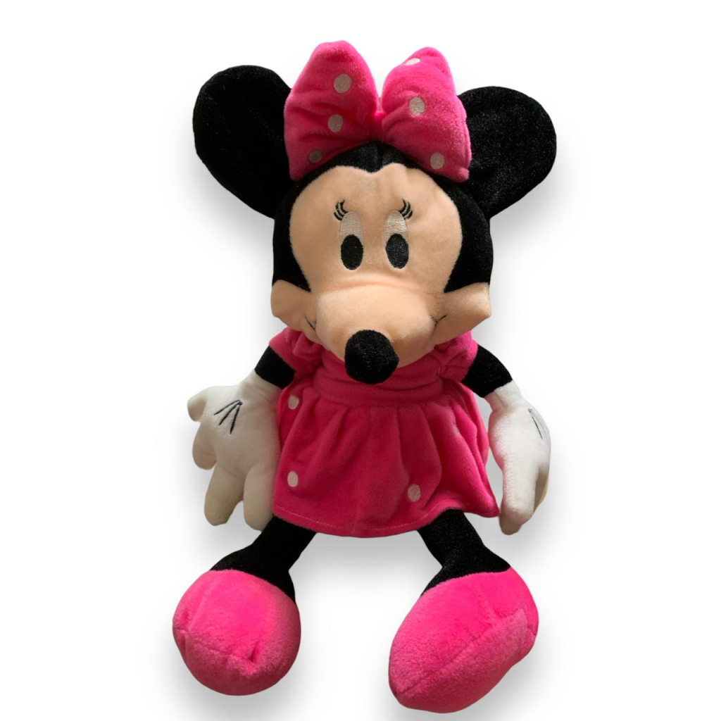 Minnie Rosa de Pelúcia - Rosa - i9festas