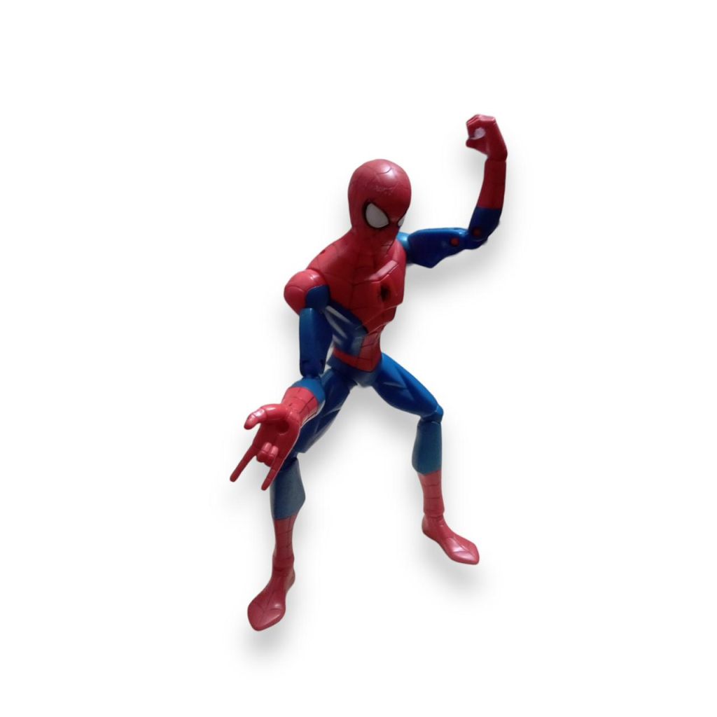 Homem Aranha Articulado - Vermelho,Azul - i9festas