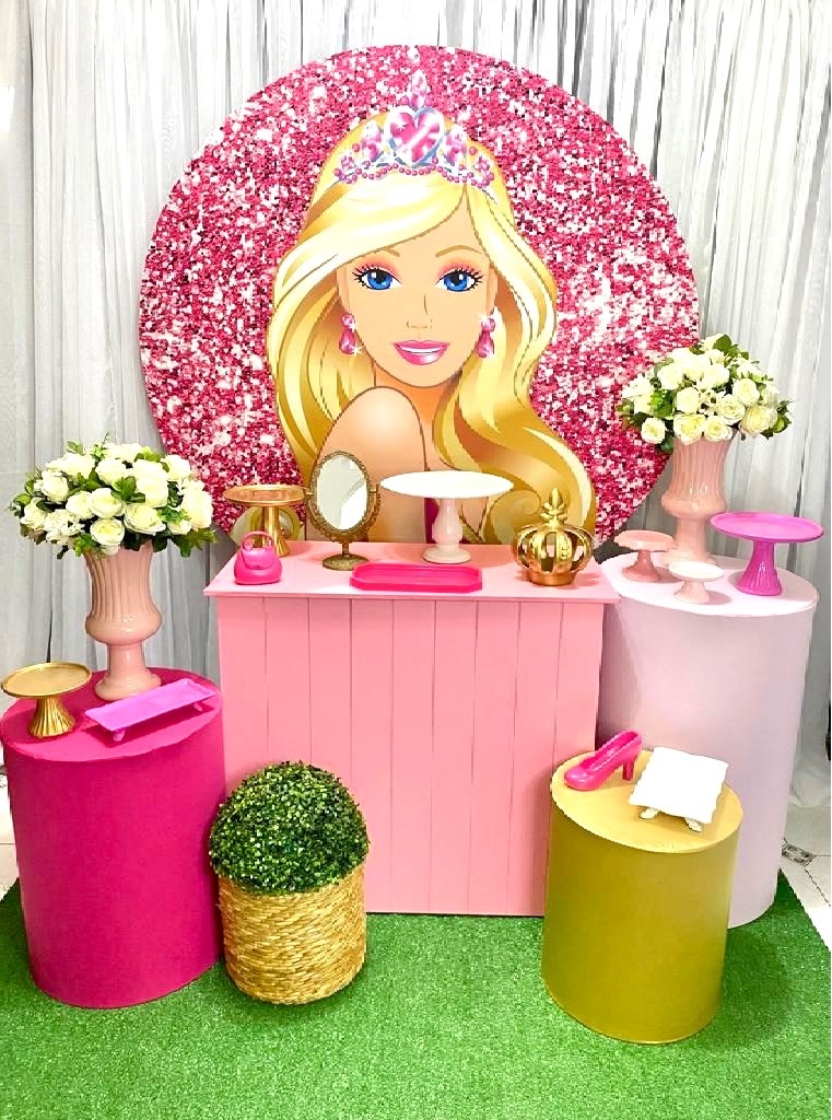 Kit Pegue Monte Esmeralda - Barbie - i9festas