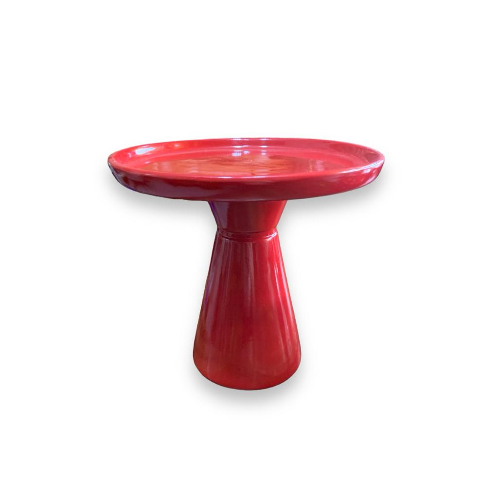 Porta Doces Cone M - Preto - Vermelho - i9festas
