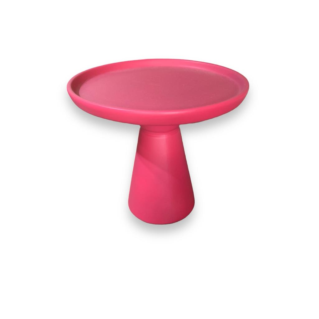 Porta Doces Cone M - Pink Fosco - Pink - i9festas