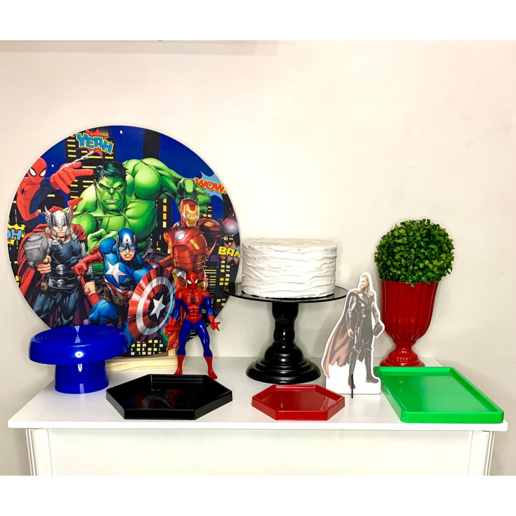 Kit Pegue Monte Mini Festa - Vingadores 2 - i9festas
