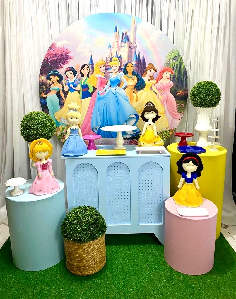Kit Pegue Monte Esmeralda - Princesas da Disney Castelo - i9festas