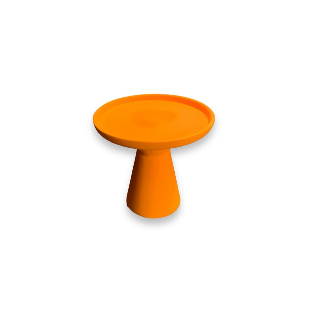 Porta Doces Cone P - Laranja Neon Fosco - Laranja Neon - i9festas