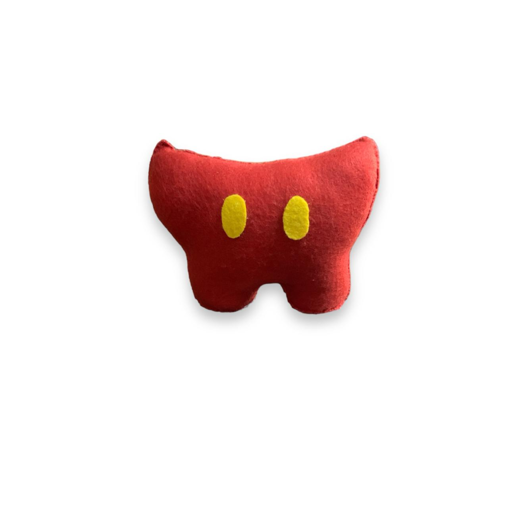 Short Do Mickey - Vermelho,Amarelo - i9festas