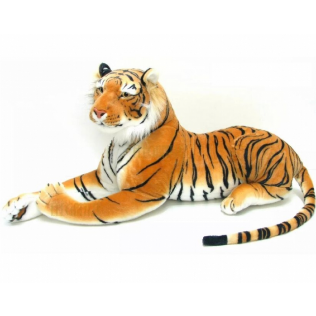 Tigre de Pelúcia Gigante Safari - i9festas