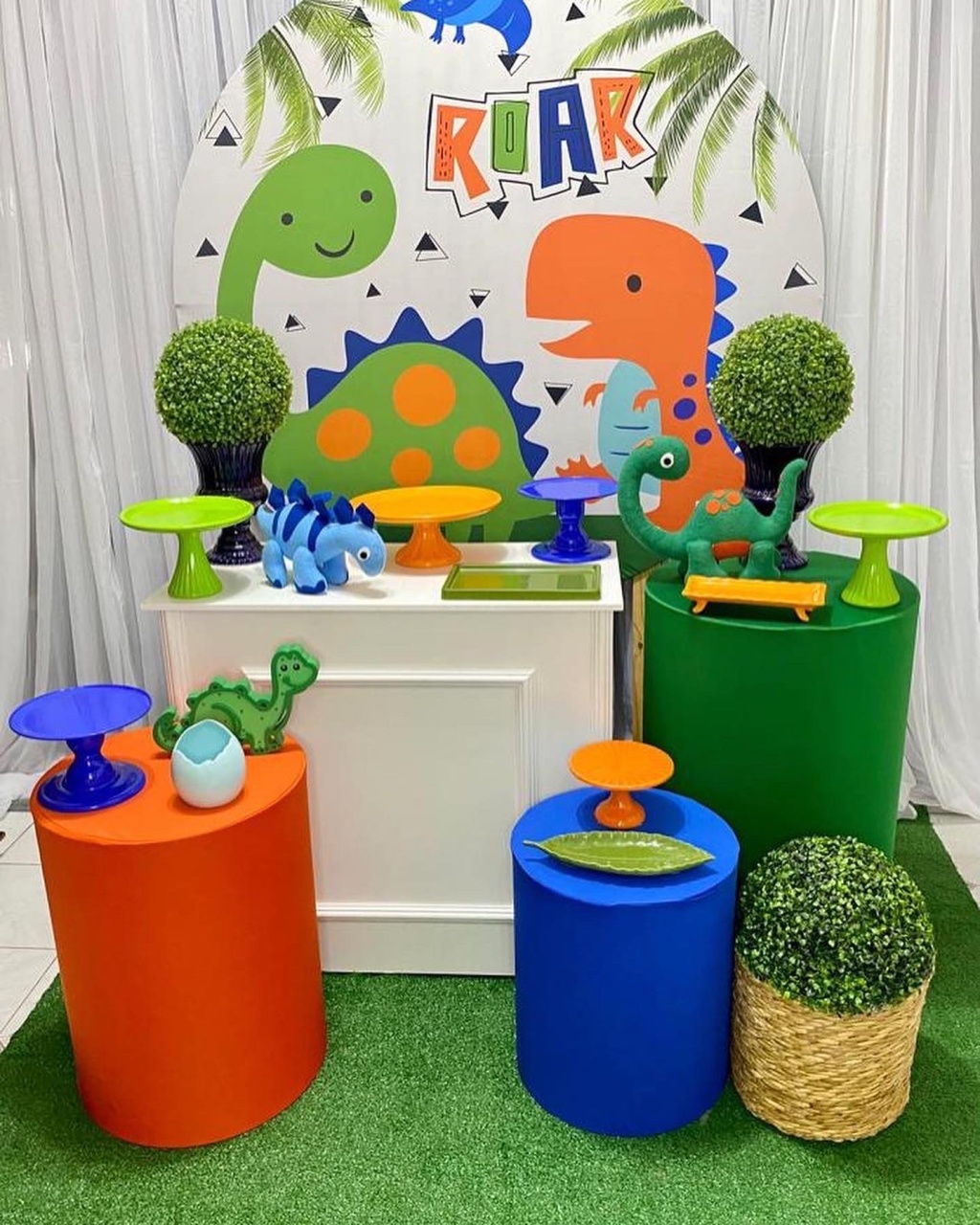 Kit Pegue Monte Esmeralda - Dino Baby Roar - i9festas