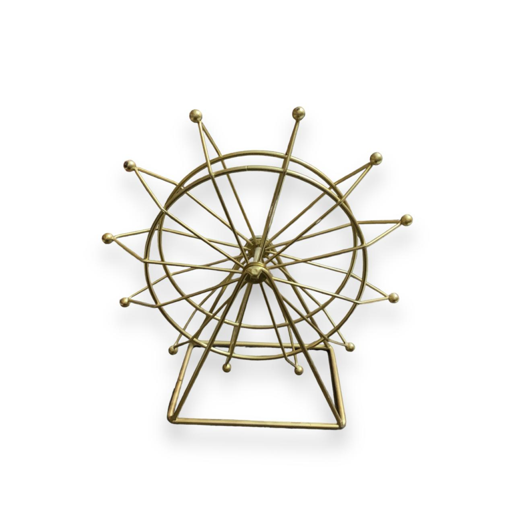 Mini Roda Gigante - Dourada - Dourado - i9festas