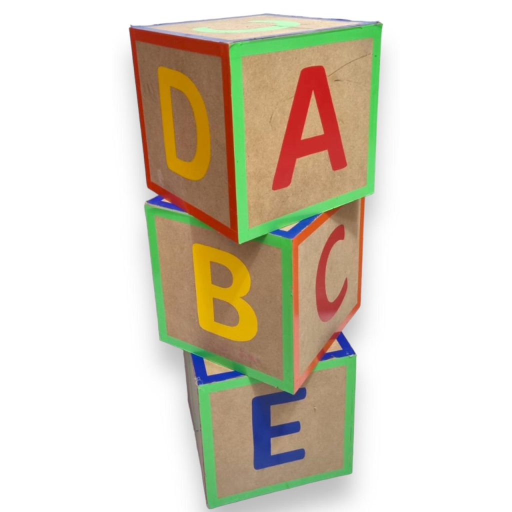 Cubos Abc - 30Cm - i9festas