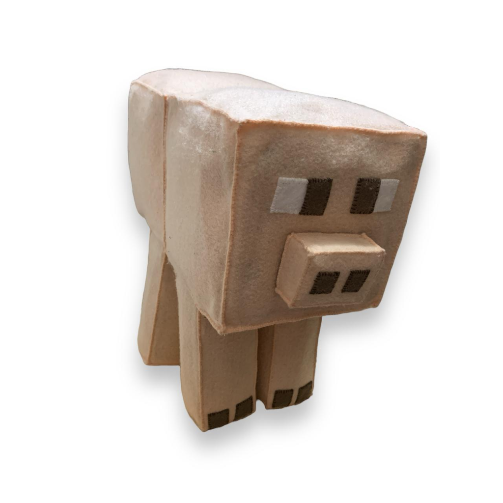 Minecraft | Porco - Bege - i9festas