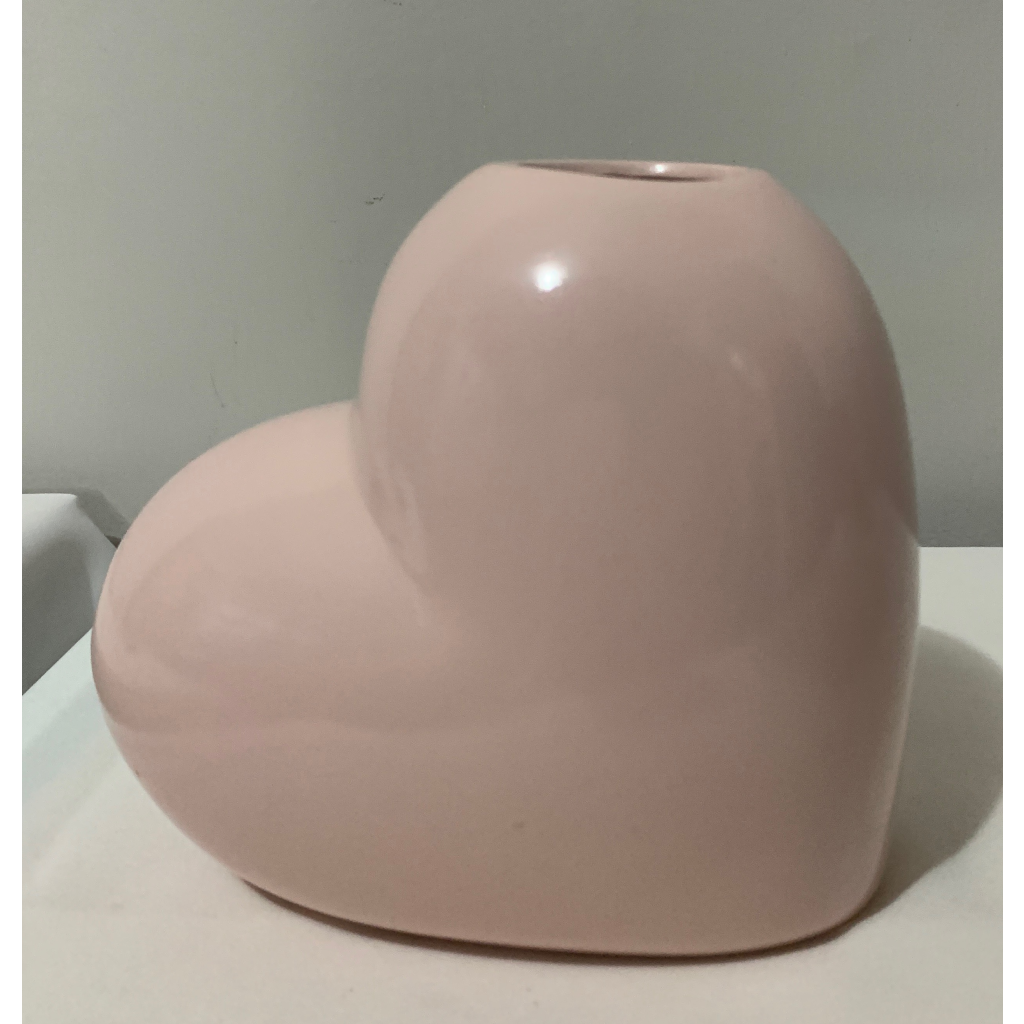 Vaso Coração Rosa Candy - i9festas