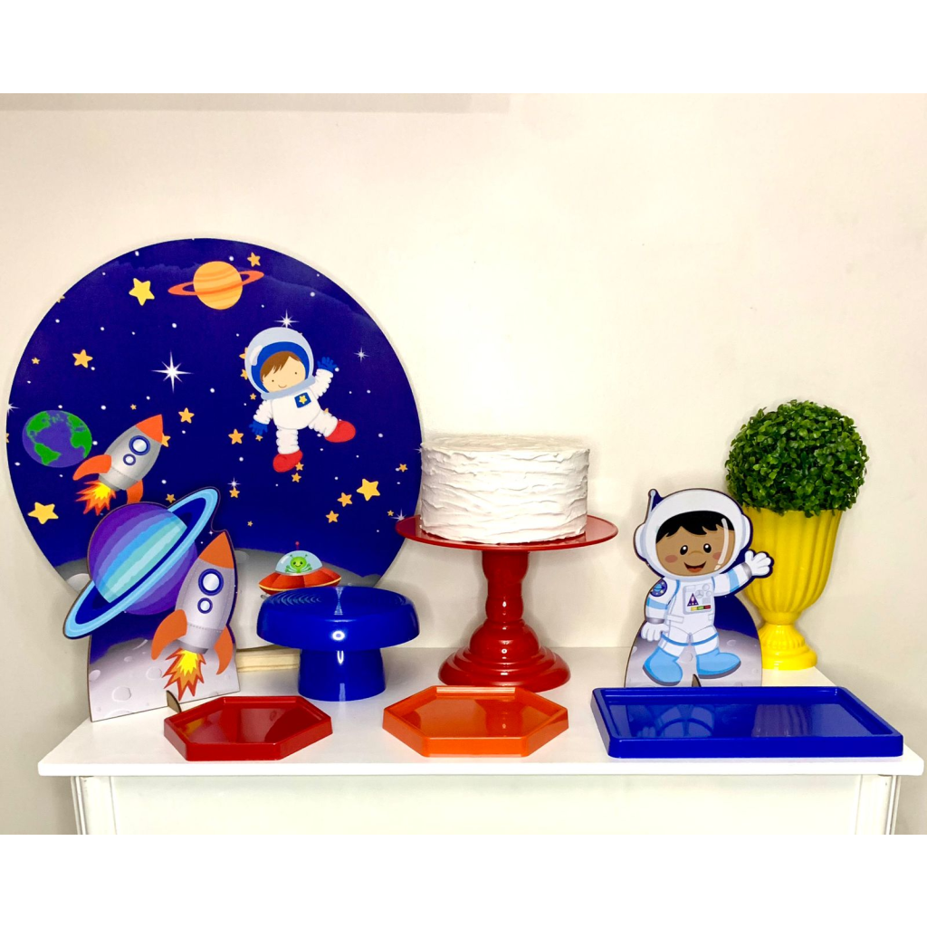 Kit Pegue Monte Mini Festa - Astronauta - i9festas