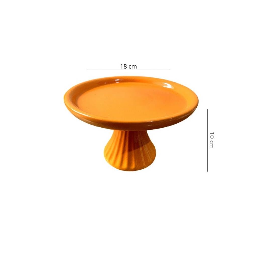 Porta Doce Laranja P - Laranja - i9festas