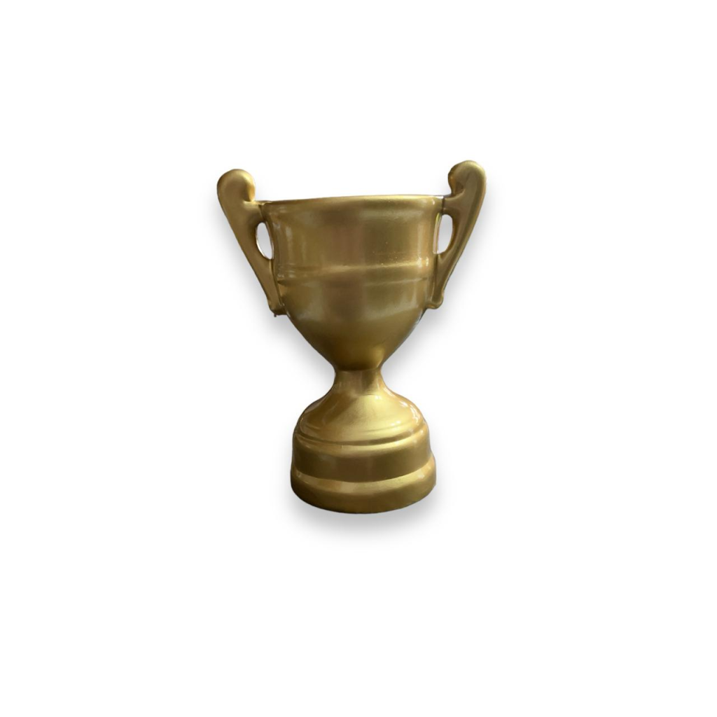 Troféu de Cerâmica - Dourado - Dourado - i9festas