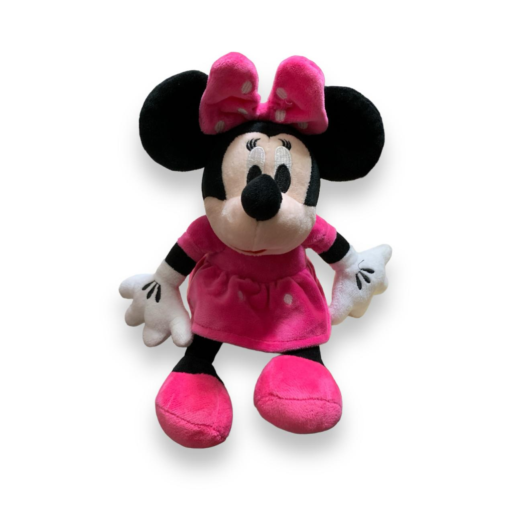 Minnie Rosa Pequena de Pelúcia - Rosa - i9festas