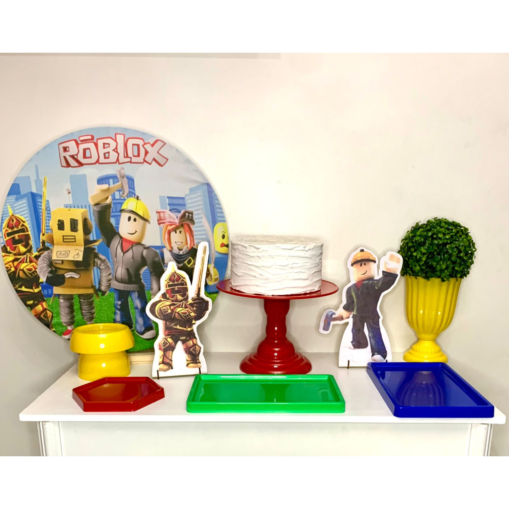 Kit Pegue Monte Mini Festa - Roblox - i9festas