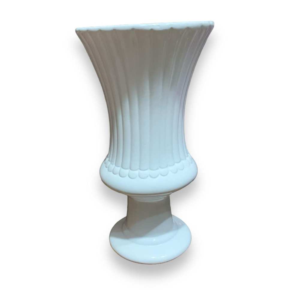 Vaso Imperial M - Branco - Branco - i9festas