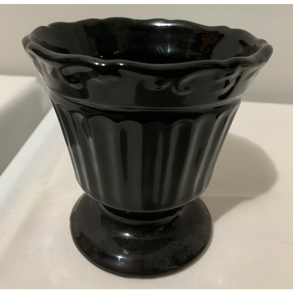 Vaso Romano Preto P - Preto - i9festas