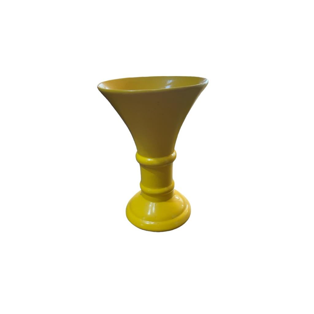Vaso Taça Amarelo P - Amarelo - i9festas