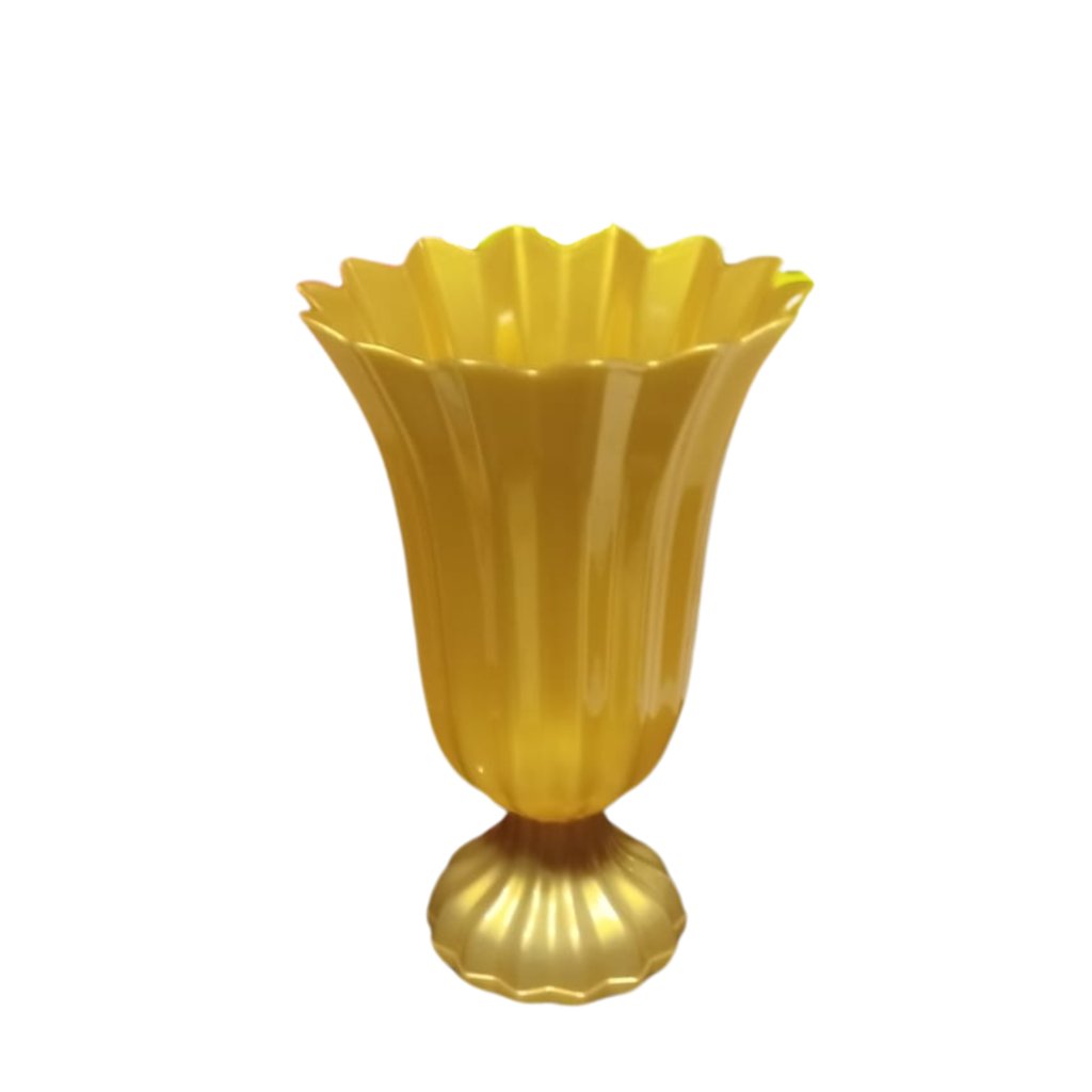Vaso Popi Ps - Dourado - Dourado - i9festas