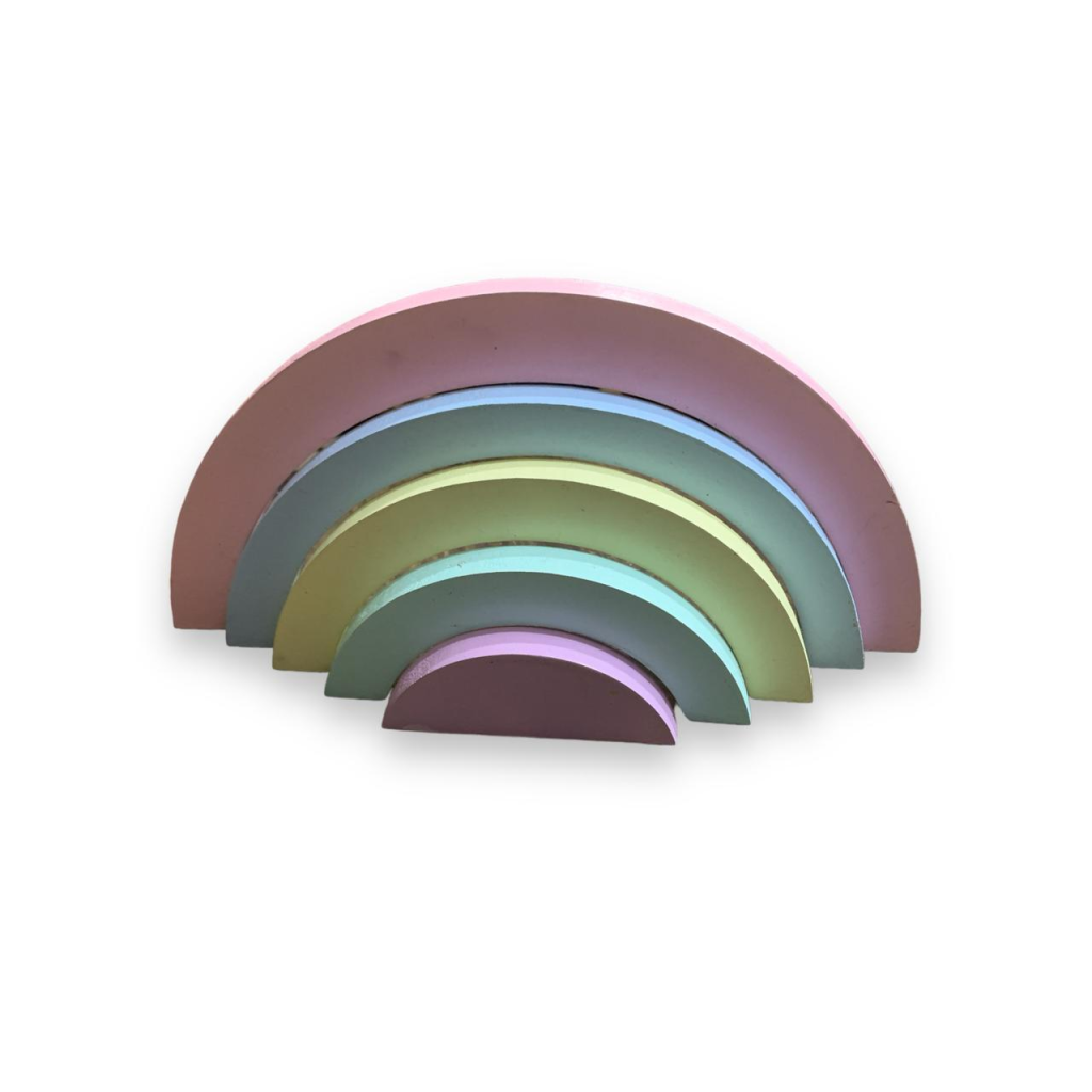 Arco Iris 3D Mdf - Colorido - i9festas