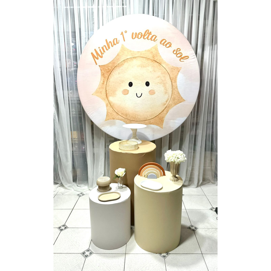 Kit Pegue Monte Pérola - Primeira Volta Ao Sol - i9festas