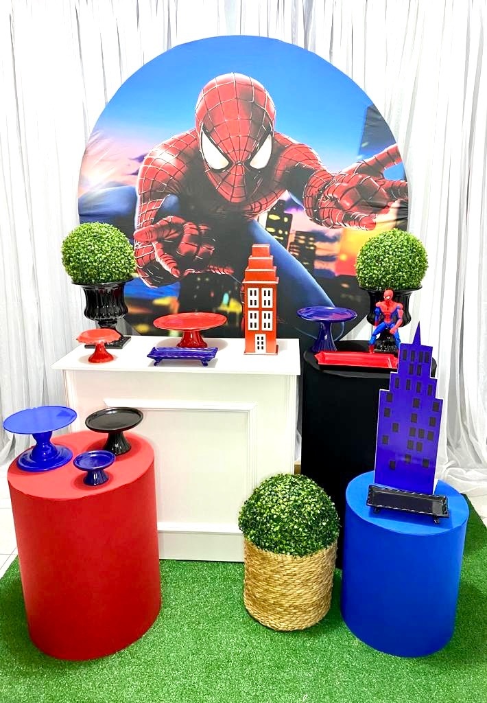 Kit Pegue Monte Esmeralda - Homem Aranha - i9festas