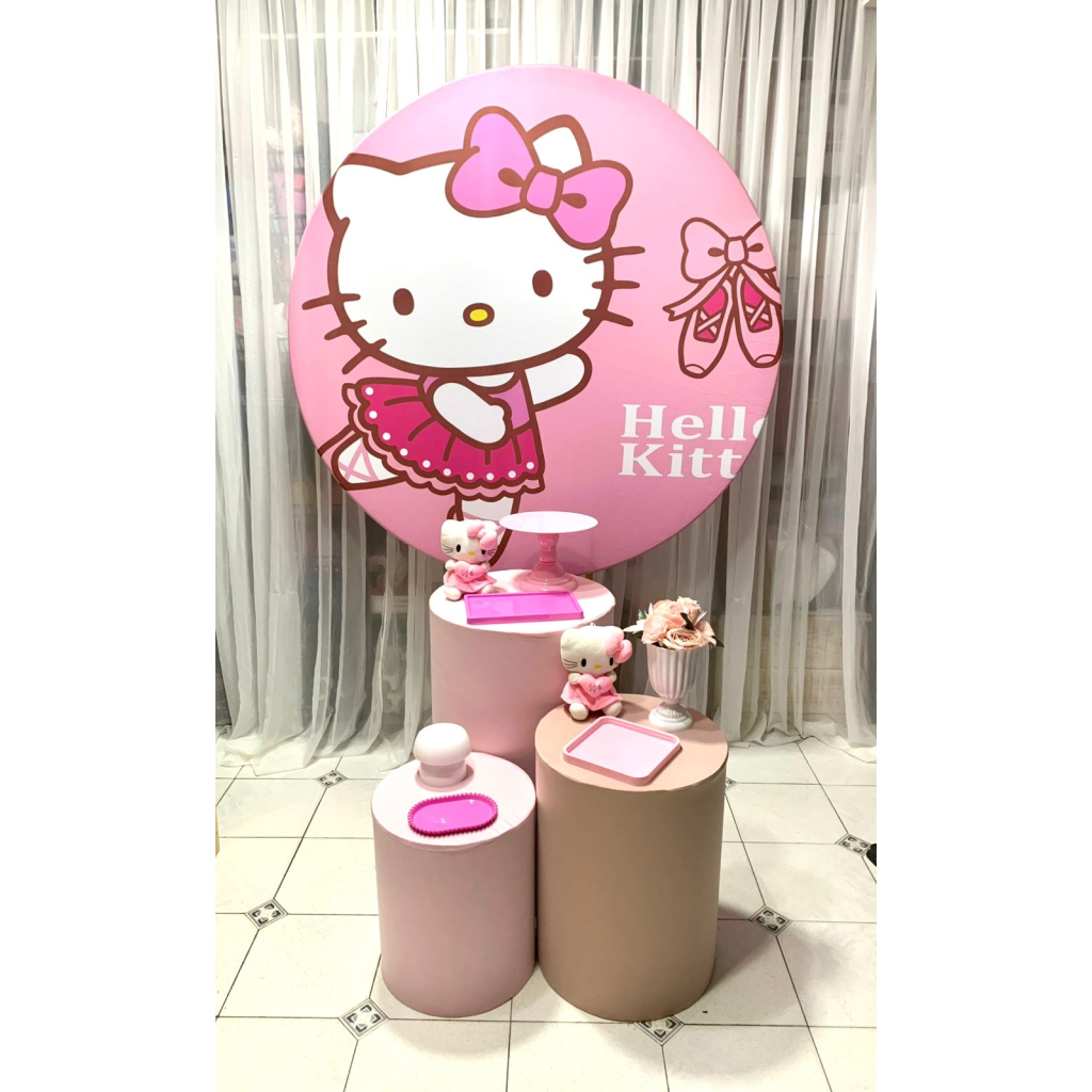 Kit Pegue Monte Pérola - Hello Kitty - i9festas