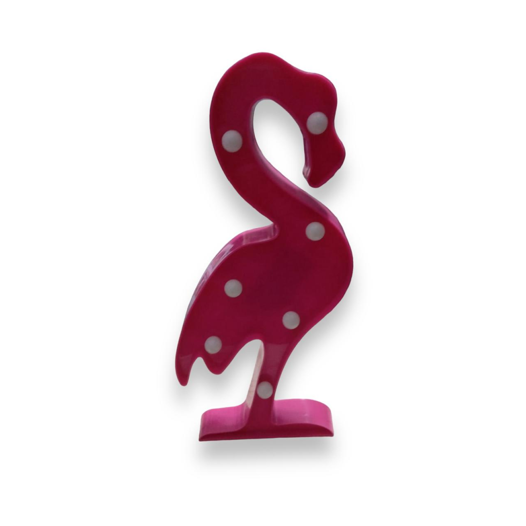 Luminoso Flamingo - Rosa - i9festas
