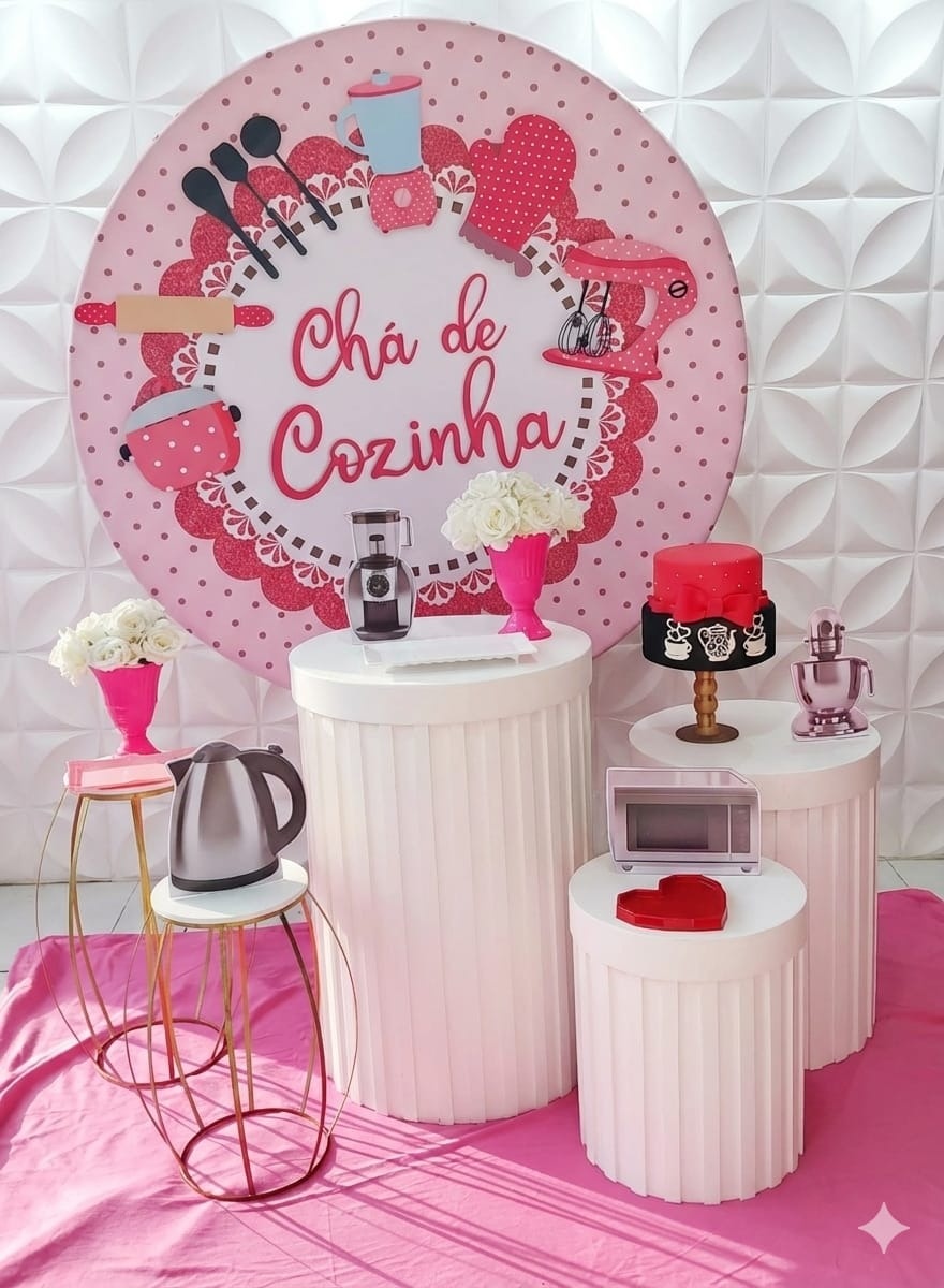 Chá de Cozinha - GabiSantosDecor
