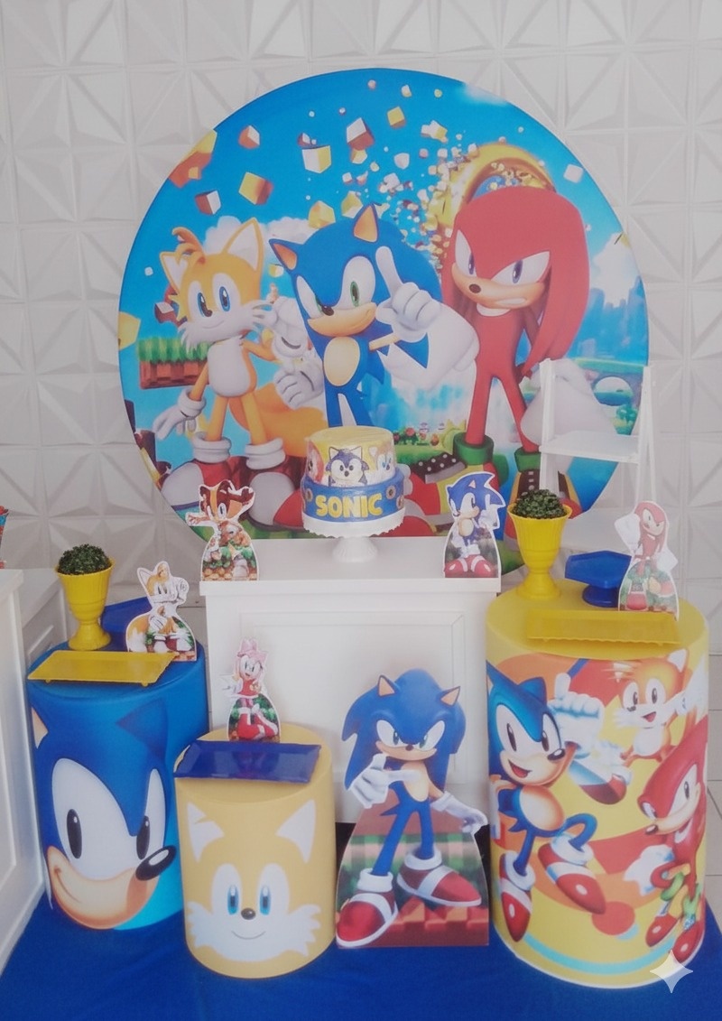 Sonic Amarelo Ouro  - GabiSantosDecor