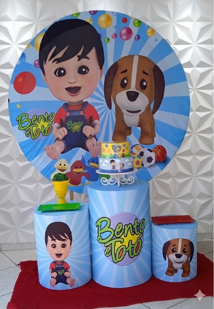 Bento E Totó Bronze  - GabiSantosDecor
