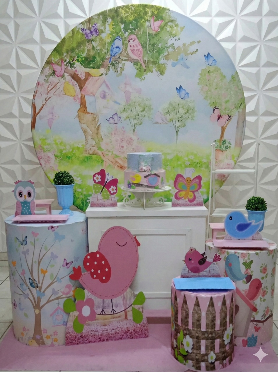Jardim Encantado 1 Ouro  - GabiSantosDecor