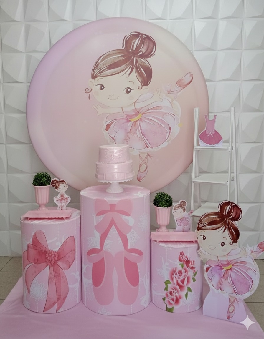 Bailarina Prata - GabiSantosDecor