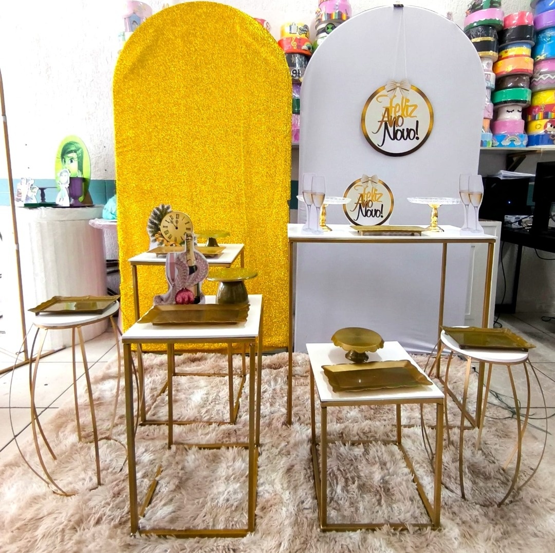 Ano Novo Luxo - GabiSantosDecor