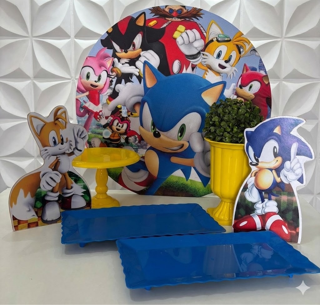 Sonic de Mesa - GabiSantosDecor