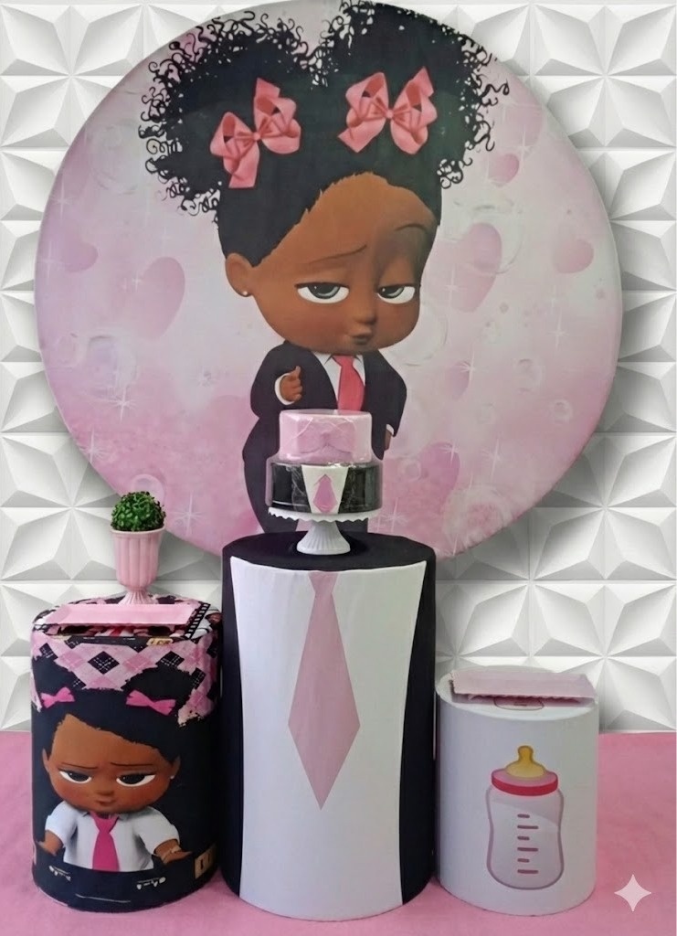 Poderosa Chefinha Negra Bronze - GabiSantosDecor