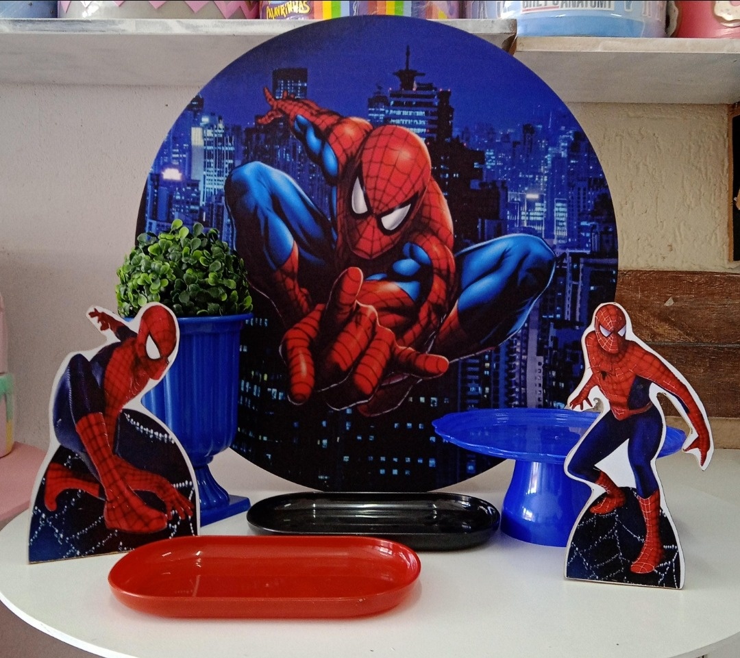 Mesa Homem Aranha - GabiSantosDecor