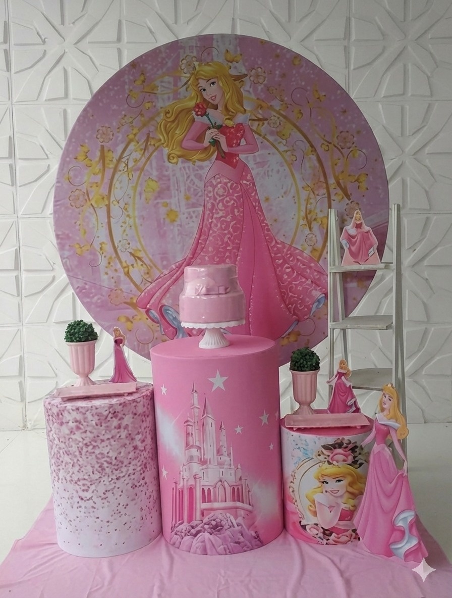 Bela Adormecida Prata  - GabiSantosDecor