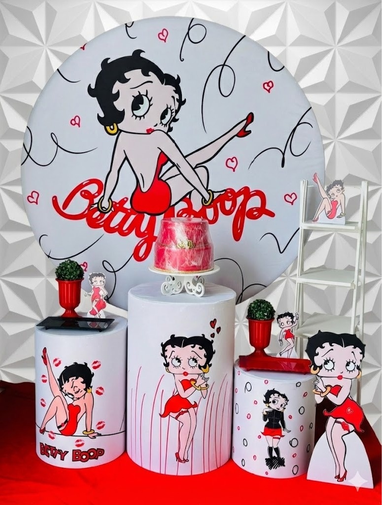 Betty Boop Prata  - GabiSantosDecorhttps://loquefacil.com/c/gabisantosdecor