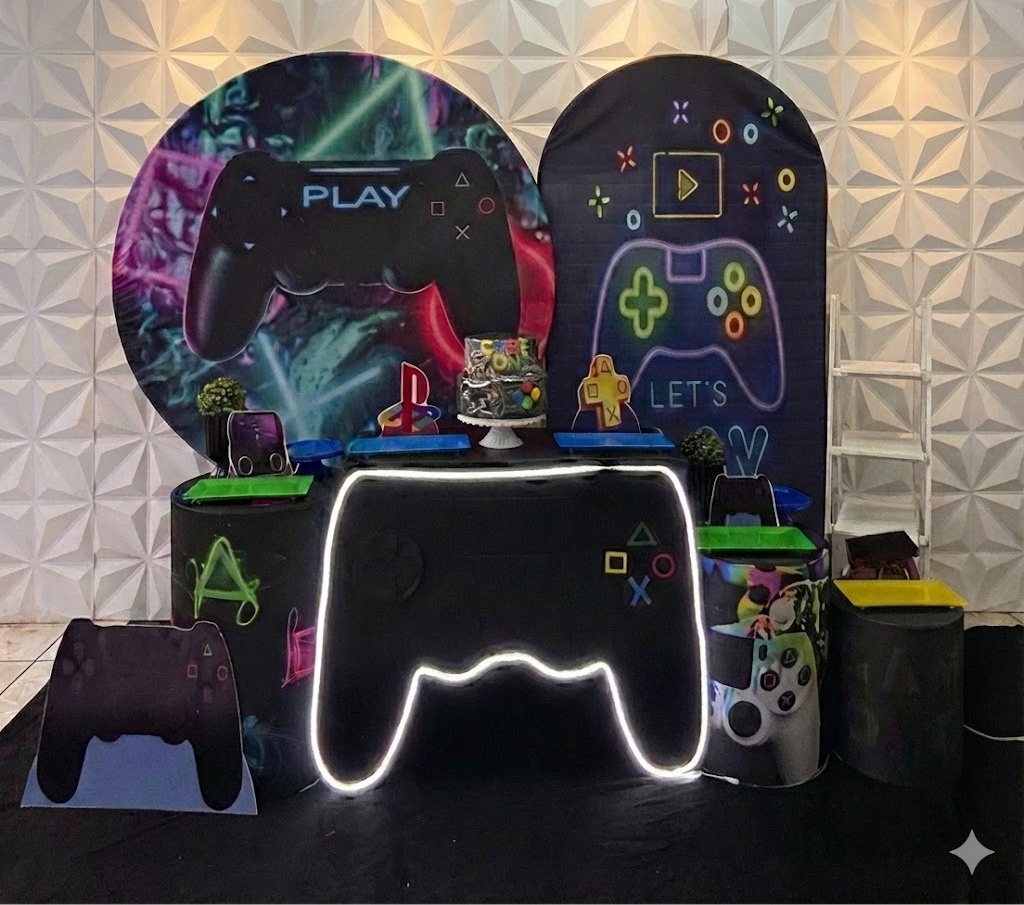 Gamer Luxo Gamer - GabiSantosDecor