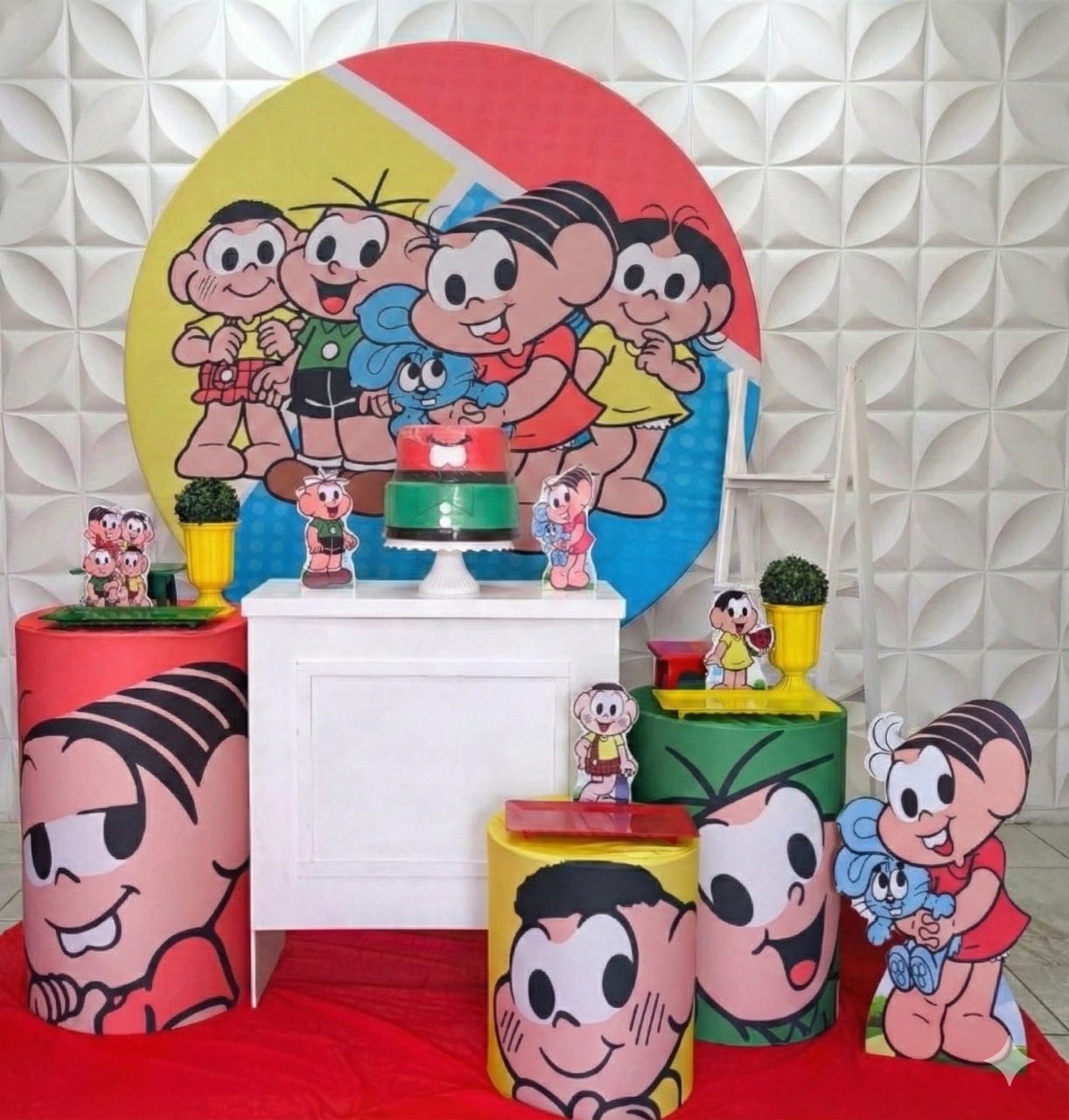 Turma da Monica Ouro  - GabiSantosDecor