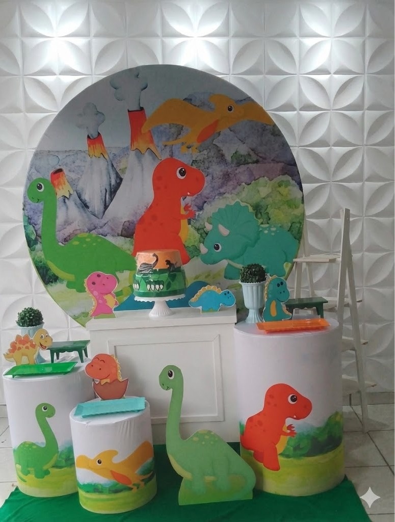 Dino Baby Ouro - GabiSantosDecor
