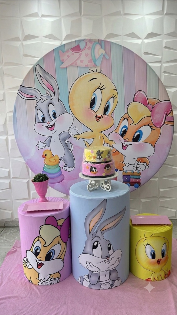 Looney Tunes Rosa Bronze - GabiSantosDecorhttps://loquefacil.com/c/gabisantosdecor
