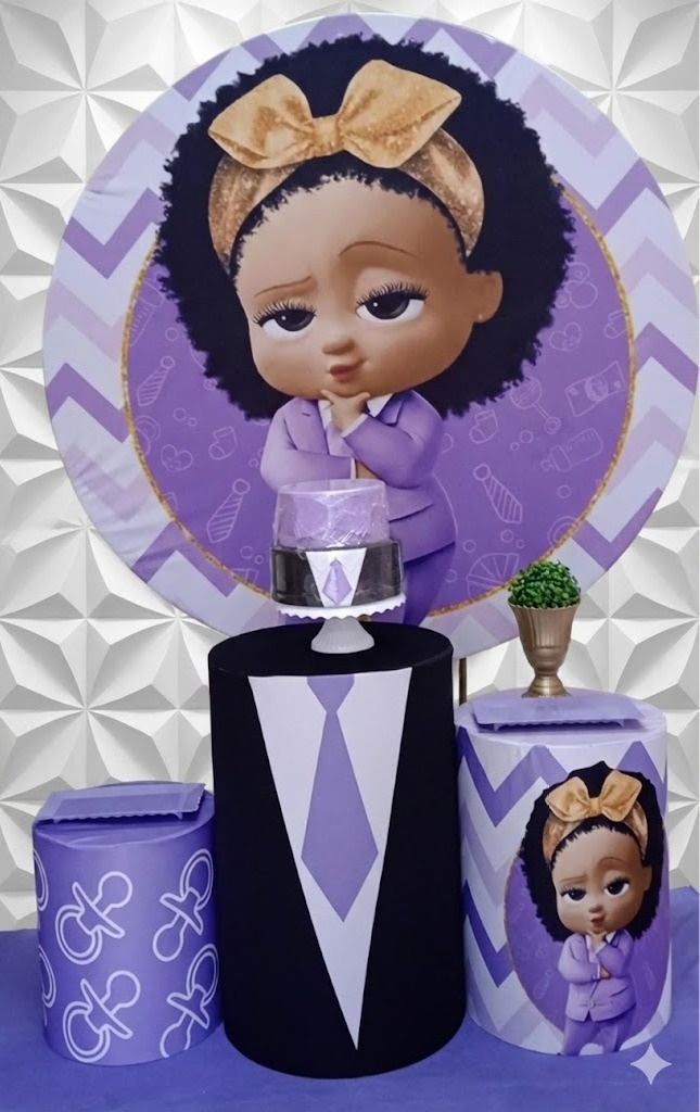 Poderosa Chefinha Lilás Bronze  - GabiSantosDecor